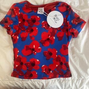 floral princess polly top